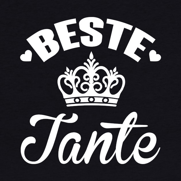 Beste tante (white) by nektarinchen